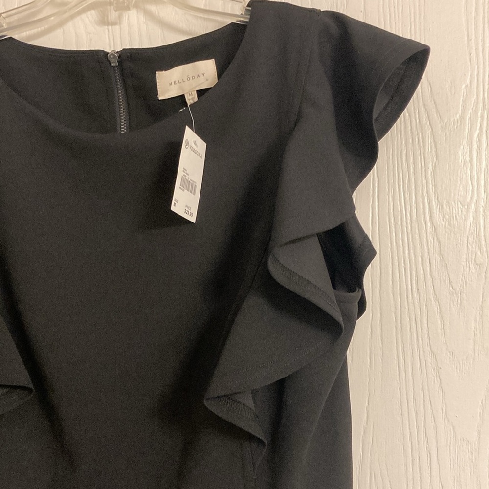 NWT- Versona / Melloday Black Top - Picture 4 of 8